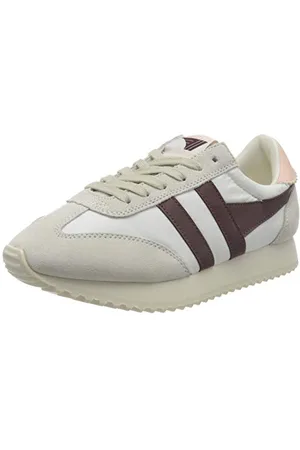 Gola Sneakersy damskie Boston 78, Biały, bordowy, perłowy, różowy, 36 EU