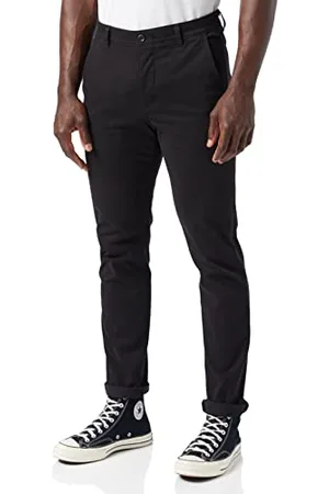 Dockers Męskie spodnie Smart Supreme Flex Alpha Skinny-Wonderknit, czarny, 29W / 30L
