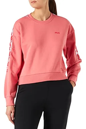 Fila BETTENS bluza damska Cropped Crew Sweat Sweat, Tea Rose, XS