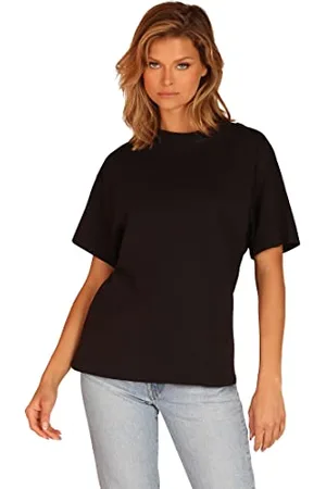 OW Damski t-shirt oversize, , L
