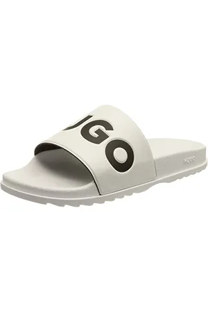 HUGO BOSS Damskie dopasowanie_it_Slid_rblg Slide, białe100