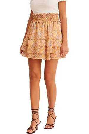 NA-KD Smocked Mini Spódnica, , EU 34