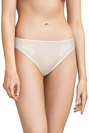 Chantelle Bikini Hedona, Bielizna Damska Majtki, kość słoniowa, L