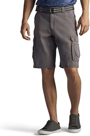 Lee Spodnie ogrodniczki mÄ™skie New Belted Wyoming Cargo Short, Paronik, 42