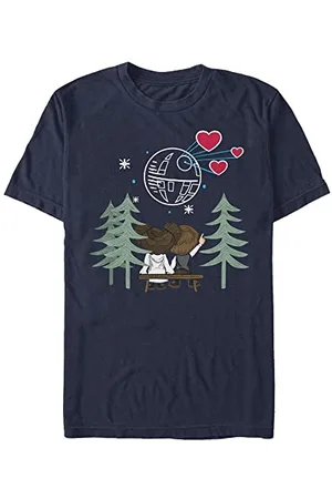 STAR WARS Unisex Vday Leia Organic Short Sleeve T-shirt, , S