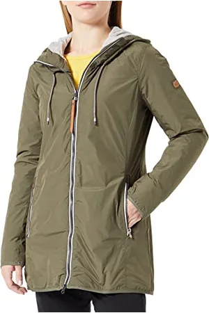 Camel Active Kurtka Damska, Khaki Dark Khaki, 34