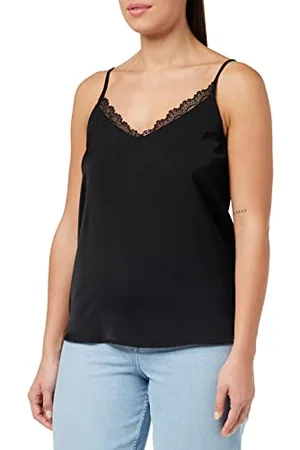 ONLY Onlanna Sl Mix Lace Singlet WVN Top damski, , S