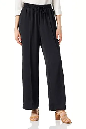 Taifun Damskie spodnie rekreacyjne Wide Leg H, , 34 PL