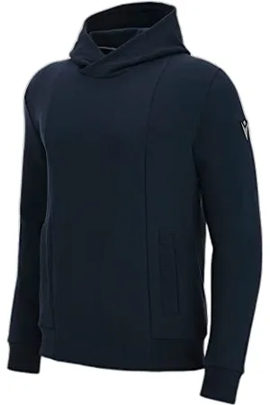 macron Męska bluza z kapturem Athleisure Fcc Voss Deep Blue Man, M, , M