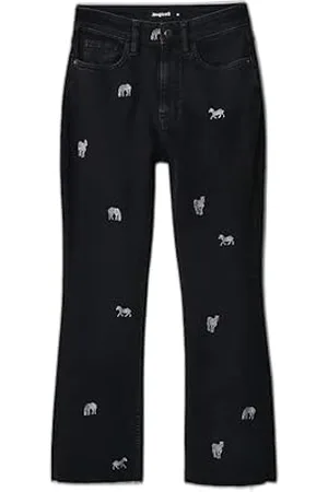 Desigual Damskie Denim_niscalo, 2000 Czarne, , 34