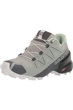 Salomon Speedcross damskie bieganie w terenie, 5 W, Kute żelazo Spray biały, 36 EU