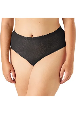 Sloggi Damska bielizna Zero Feel Lace 2.0 High Waist, czarny, S