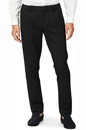 HUGO BOSS Męskie chinosy T Rogan-DS Slim-Fit z częściowo elastycznym ściągaczem, , 58