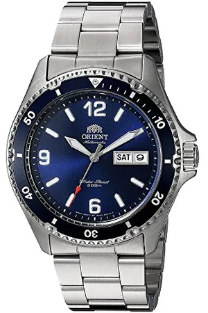 Orient Unisex Adult Analogowy zegarek automatyczny z bransoletką ze stali szlachetnej FAA02002D9, Bransoletka