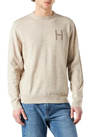 Hackett Tweed Trim Crew bluza męska