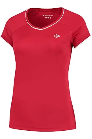 Dunlop Damska koszulka tenisowa Club Ladies Crew Tee, , XXL