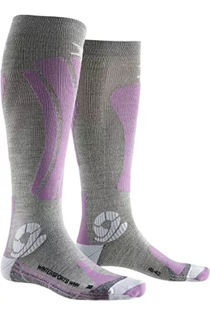 X Bionic Kobieta Bielizna sportowa - Skarpety damskie Apani, B343 Black/Grey/Magnolia, 38 EU