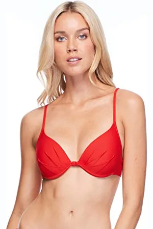 Body Glove Damskie smoothies Greta jednolita formowana miseczka push up fiszbiny bikini top strój kąpielowy