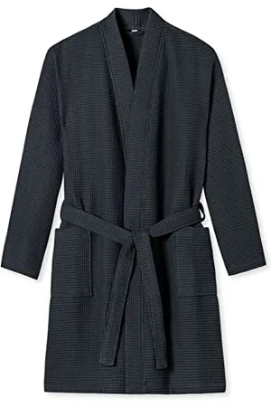 Schiesser Męski Szlafrok Kąpielowy Waffelpique, , Xl