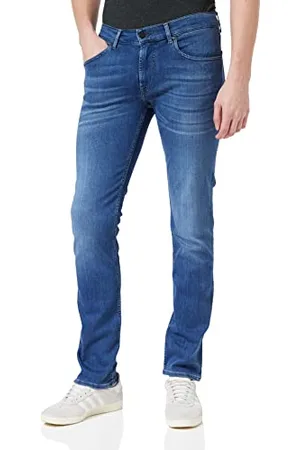 7 for all Mankind Slimmy Męskie jeansy Slim, Azul (Mid Blue Bd), 38W / 34L