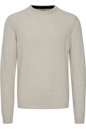 Casual Friday CFKarl męski sweter z dzianiny z drobnej dzianiny, z prążkowanym kołnierzem, prążkowanymi ściągaczami, krój regularny, , XXL