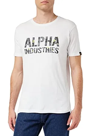 Alpha Industries Męski podkoszulek Camo Print T, , XS