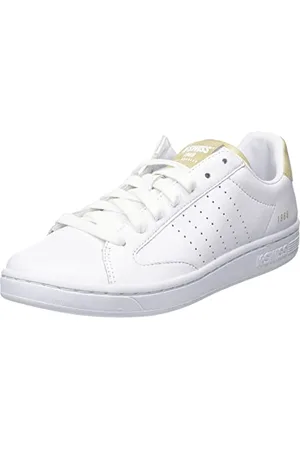 K-Swiss Damskie buty sportowe Lozan Klub LTH, WHT/Champagne, 41,5 UE