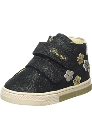 Primigi Baby - dziewczęce Pgr 84061 Sneakery, NERO, 18 EU, , 18 EU