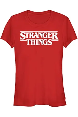 Stranger Things Damska koszulka z krótkim rękawem, czerwona, M, , M