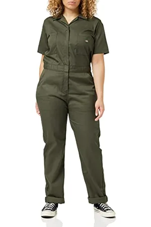 Dickies Damski kombinezon elastyczny z krótkim rękawem, XS