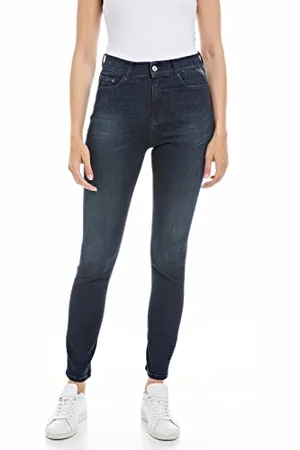 Replay Damskie dżinsy Mjla Slim Fit z Power Stretch, , 26W / 28L