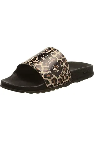 HUGO BOSS Damskie dopasowanie_it_Slid_Leo Slide, otwarte różne 970