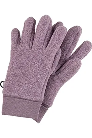 Sterntaler Unisex dziecięce rękawiczki z motywem melanżu, fioletowe, 8