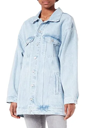 JJXX Damska kurtka dżinsowa JXALISON Oversized Long, , M