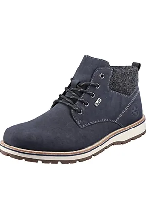 Rieker Męskie buty sznurowane 38419, męskie botki, wodoodporne, TEX, , 46 EU