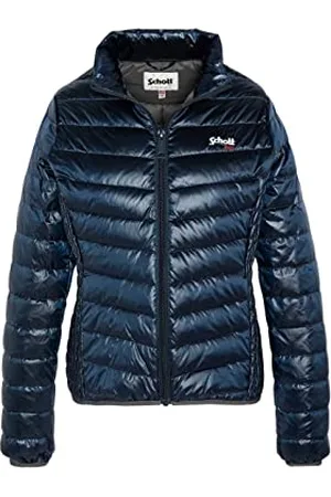 Schott NYC BAKERSHW Lekka damska kurtka puchowa GARNIE Pióro Schott, , XS Dorosły