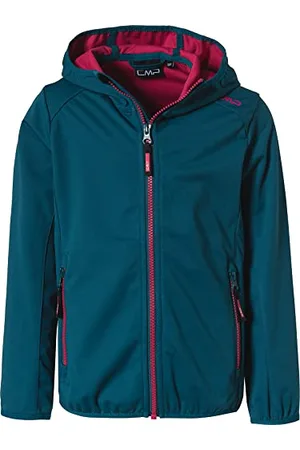 CMP Dziewczęca kurtka softshell ze stałym kapturem, , 116