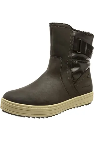 TOM TAILOR Damskie buty 4294704 półdługie, Coal, 38 UE