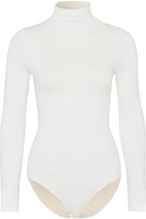 Falke Kobiety Body Rich Cotton W Bo Miękki Materiał body z długim rękawem 1 Sztuka, , L 44-46