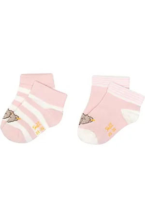 Steiff Unisex dziecięce Mini Basic skarpety, 2 sztuki w opakowaniu GOTS, , 22