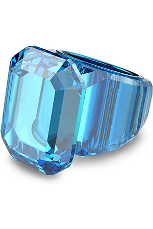 Swarovski Pierścionek koktajlowy Lucent, Niebieskie