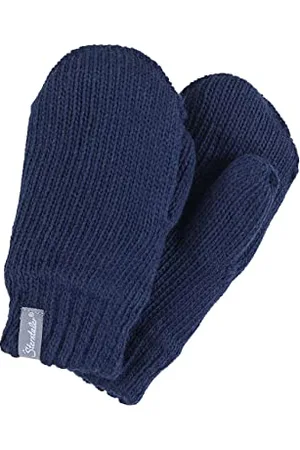 Sterntaler Unisex dziecięce rękawiczki z dzianiny, granatowe, 1