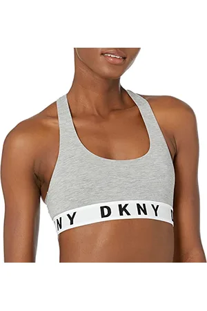 DKNY Damski przytulny chłopięcy biustonosz typu Racerback