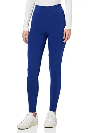 KENDALL + KYLIE KENDALL & KYLIE K&k W Basic High Rise Legginsy Kkw3711702, Lazuli Blue, XL damskie