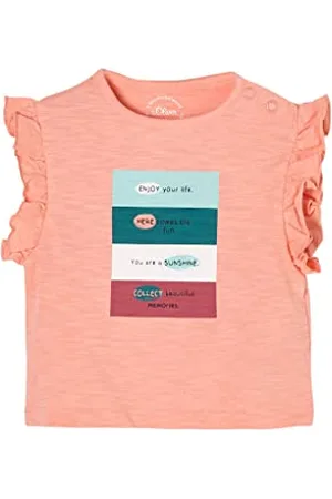 QS by s.Oliver 405.10.205.12.130.2114087 zestaw t-shirtów dla niemowląt i małych dzieci, , 74 cm