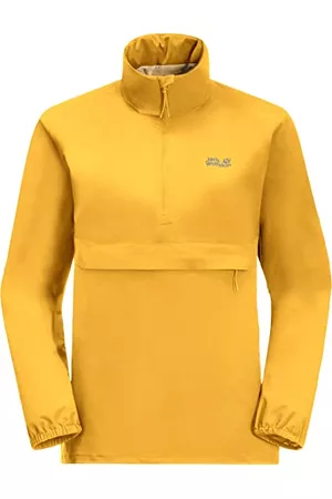 Jack Wolfskin Kobieta Kurtki Przez Głowę - Pack & GO Overhead W kurtka outdoorowa damska, Burly Yellow Xt, XL