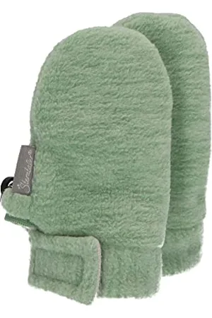 Sterntaler Unisex dziecięce rękawiczki jednopalcowe melanż, zielone, 1