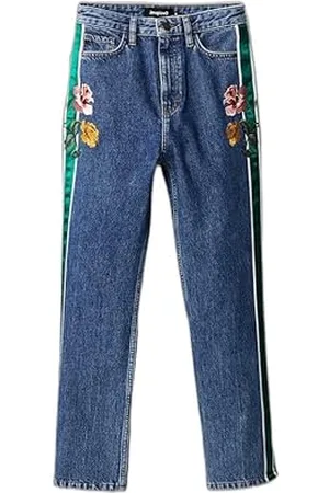 Desigual Jeansy damskie, niebieski, 40