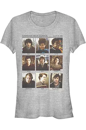 Stranger Things Hawkins High Short Sleeve T-Shirt damski, , S