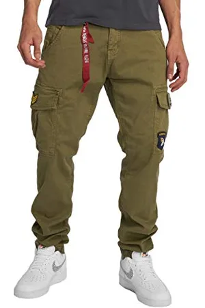 Alpha Industries Spodnie męskie Petrol Patch Pant Casual Trousers